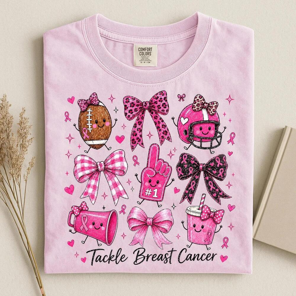 Tackle  Doodle Shirt, Football  T-Shirt